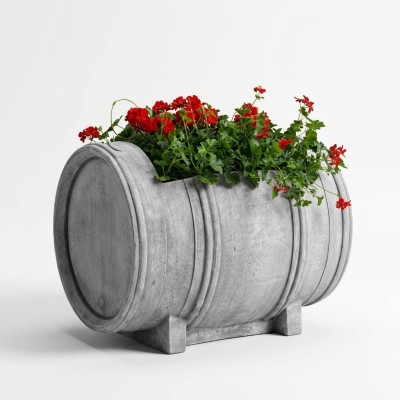 Design Blumentopf Top Planz Kübel Gefäß Figur Töpfe Gesicht Deko Skulptur