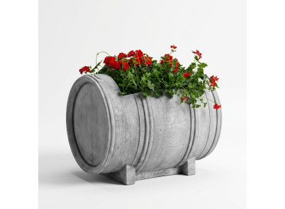Design Blumentopf Top Planz Kübel Gefäß Figur Töpfe Gesicht Deko Skulptur