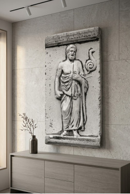 Antik Stil Römisches Wandrelief Relief Wand Bilder Bild Gemälde Stein Griechen