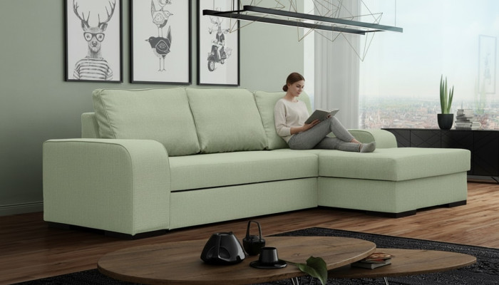 Schlafsofa Eck Sofa Couch Bettfunktion Polster Eck Garnitur Neu Schlaffunktion