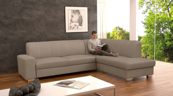 Ecksofa Sofa Couch Schlaf Polster Eck Sofas Garnitur Wohnlandschaft Bett Couchen