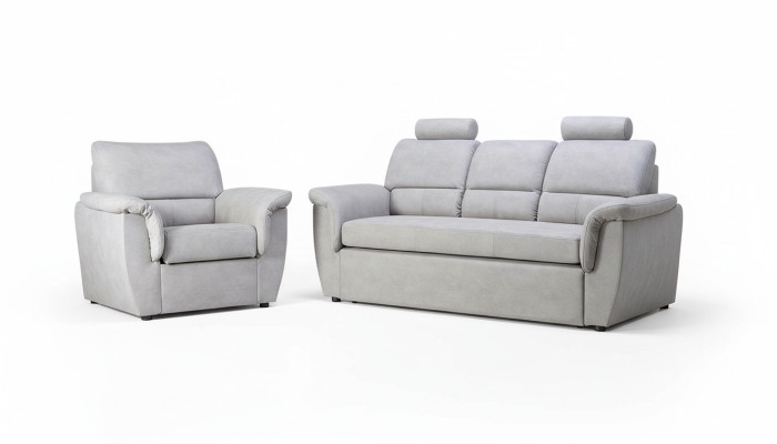 3 Sitz Sofa Couch Polster Garnitur Bettfunktion Schlafsofa Couchen Kasten Neu