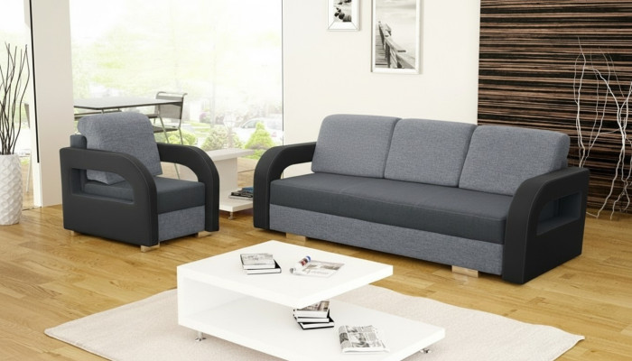 Schlafsofa Sofa Polster Bett Couchen Sofas Couch Sitz Bettfunktion 3 Sitzer Neu