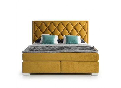 Betten Bett Polster Leder Textil Designer Edles Doppel Ehe Hotel Boxspring Neu