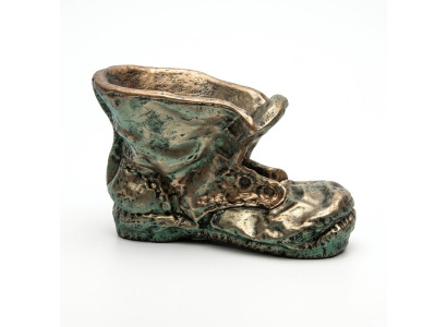 Schuh Deko Blumen Vasen Vintage Vase Deko Blumentopf Dekoration Deko Hochglanz