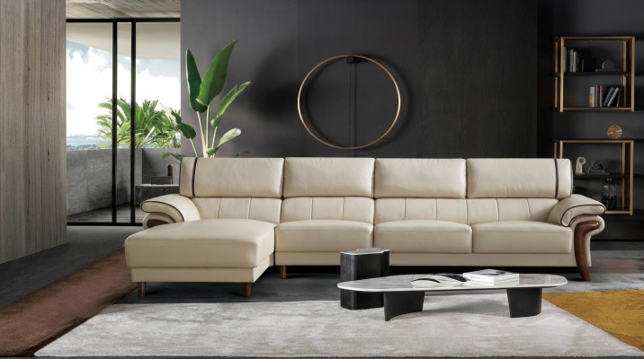 Sofa Eck Couch Designer Sitz Polster Ecke Leder Couchen Wohn Landschaft
