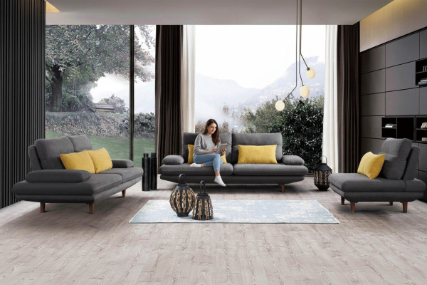 Designer Sofa Couch 2 Sitz Polster Leder Couchen Big Sofas Textil Neu