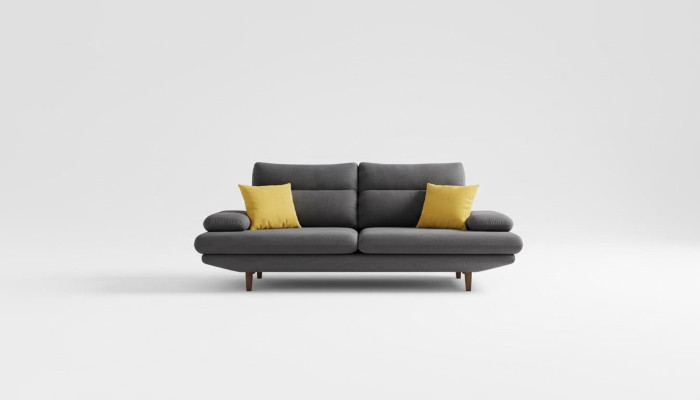 Designer Sofa Couch 2 Sitz Polster Leder Couchen Big Sofas Textil Neu