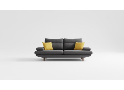 Designer Sofa Couch 2 Sitz Polster Leder Couchen Big Sofas Textil Neu
