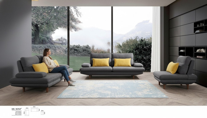 Sessel Couch Polster Designer Textil 1 Sitzer Couchen Polster Fernseh Sitz