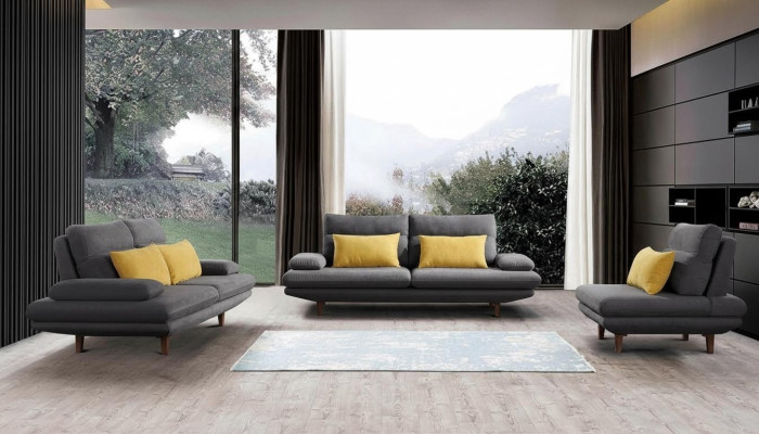 Sessel Couch Polster Designer Textil 1 Sitzer Couchen Polster Fernseh Sitz