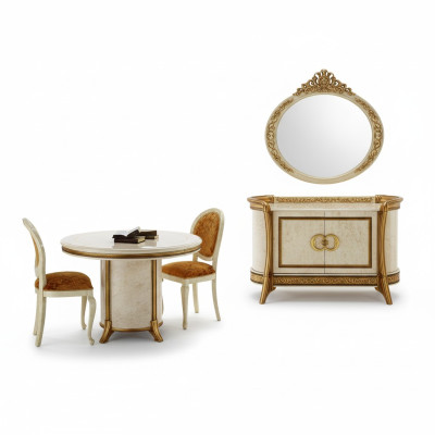 Esstisch Tisch Rundtisch Designer Barock Rokoko klassisch Jugendstil antik