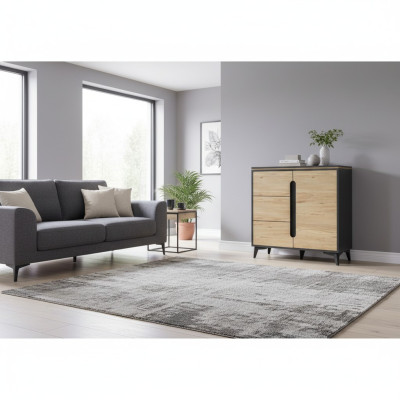 Kommode Highboard Sideboard Schrank Modern Wohnzimmer Kollektion Vitrine