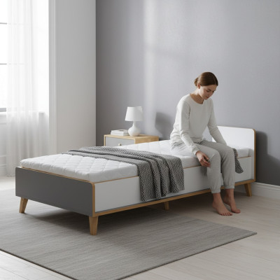 Bett Bettgestell Jugendzimmer Kollektion Kinderzimmer Modernes Holz Betten Neu