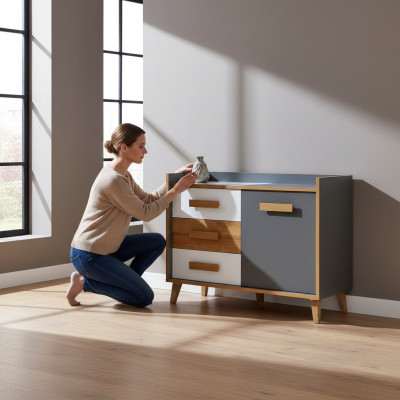 Kommode Schrank Highboard Sideboard Jugendzimmer Wohnzimmer Designer Kommoden