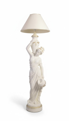 Wohnzimmer Stehlampe Leuchte Steh Leuchten XXL Design Lampe Figur Skulptur Neu