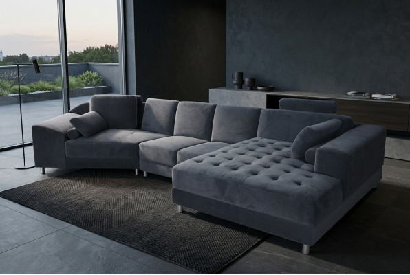 Design Eck Couch Polster Sitz Garnitur Landschaft Modern Möbel Sofas Couchen Neu