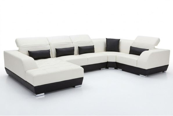 Luxus U Form Wohnlandschaft Couch Sofa Möbel Polster Sitz Garnitur Ecke Couchen
