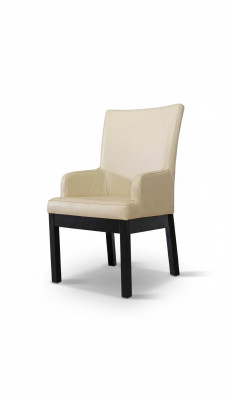 Moderner Sessel Stuhl Holz Polster Design Stühle Gastro Esszimmer 100%