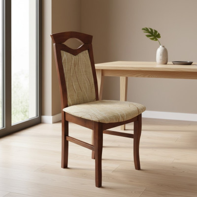 Design Sessel Polster Set 6x Stühle Stuhl Textil Gastro Esszimmer Stoff Neu