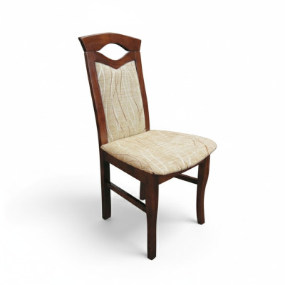 Set 8x Sessel Textil Stuhl Designer Holz Polster Stühle Gastro Esszimmer