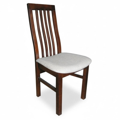 Design Lehnstuhl Gastro Sessel Holz Polster Moderner Esszimmer Stuhl