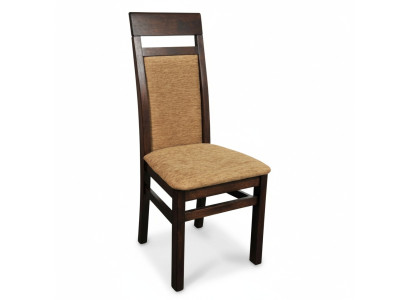 Set 6x Massivholz Sessel Esszimmerstuhl Stoff Polster Stühl Gastro Esszimmer