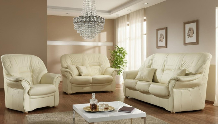 Sofas Couch Polster Garnitur Moderne Couchen Kunstleder Sofagarnitur