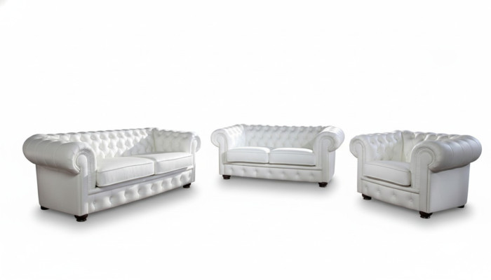 Sofagarnitur Chesterfield 3+2 Sitzer Sofa Sitz Polster Klassiche Couchen