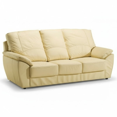 Sofagarnitur Echtleder Sofa Couch 3+2 Sitz Modernes Design Polster Garnitur