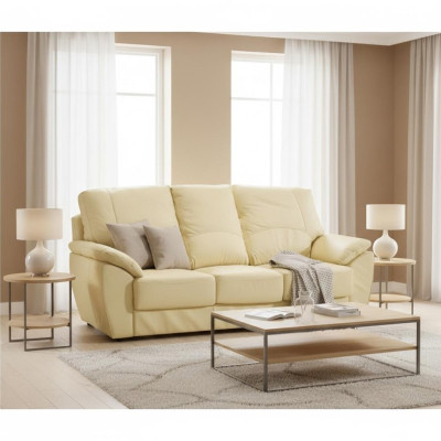 Moderne Dreisitzer Design Sofa 3 Sitzer Relax Sofas Polster Couch Sitz Neu