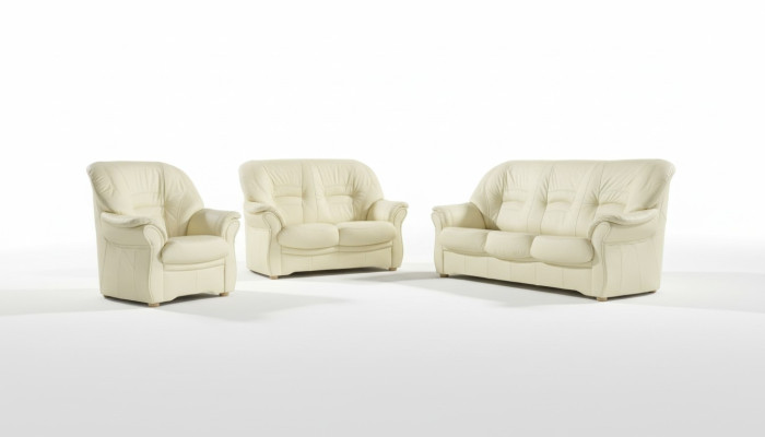 Sofa 3 Sitzer Design Sofas Polster Couchen Leder Relax Deko Moderne Sitz