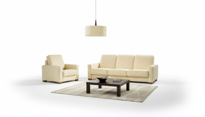 Zweisitzer Couch Klassische Ledersofa Couch Polster Sofa 2 Sitzer Leder