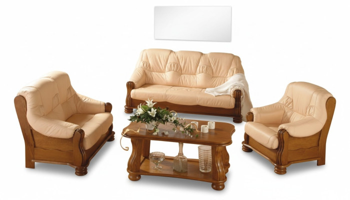 Zweisitzer Sofa 2 Sitzer Klassische Sofas Couchen Polster Neu (ohne 3+1Sitzer)