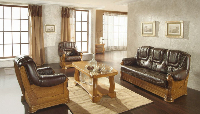 Sofagarnitur 3+2+2 Sitzer Klassischer Wohnlandschaft Sofas Couchen Polster Neu