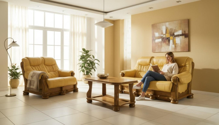 Sofa 3 Sitzer Klassischer Sitz Wohnlandschaft Sofas Couchen Polster