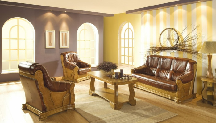Klassische Zweisitzer Couch Ledersofa Neu Polster Sofa 2 Sitzer Leder