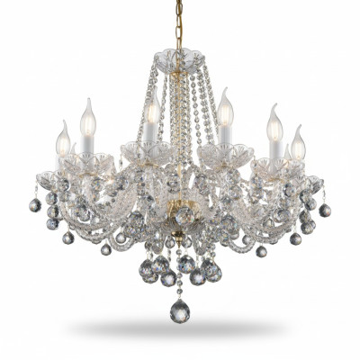 Bohemia Kronleuchter Luxe Crystal Cover Leuchten Handgefertigte Kronleuchter Neu