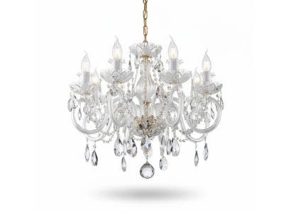 Luxus Hotel Zimmer Kronleuchter Luster Echte Kristallsteine Decken Fluter Lampe