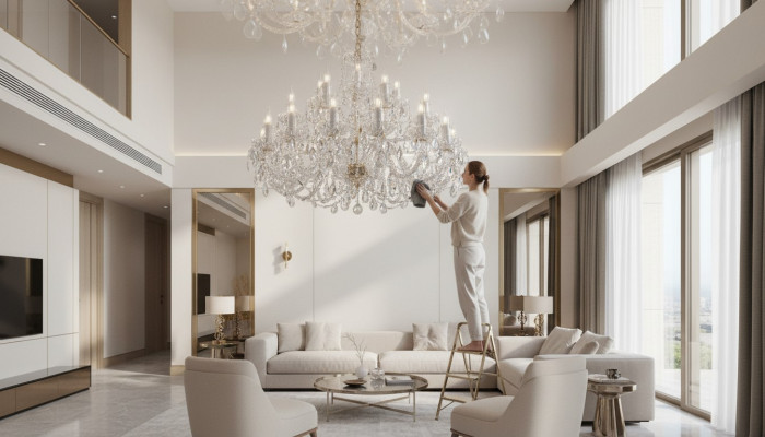 Bohemia Kristall Leuchte Lampe Lampen Decken Luster Decken Kronleuchter Leuchte