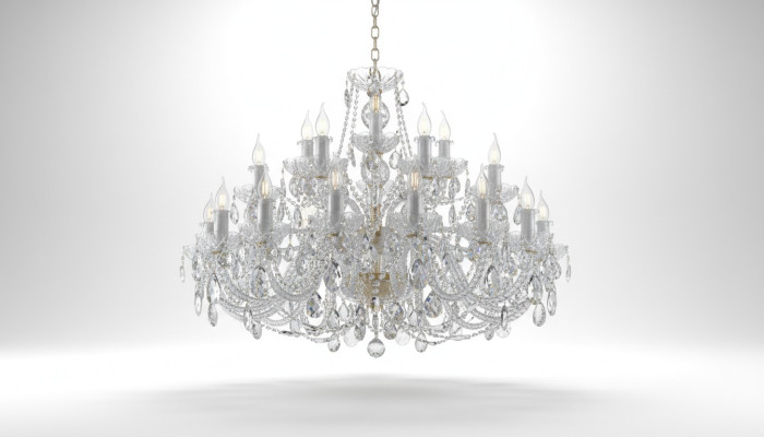 Bohemia Kristall Leuchte Lampe Lampen Decken Luster Decken Kronleuchter Leuchte