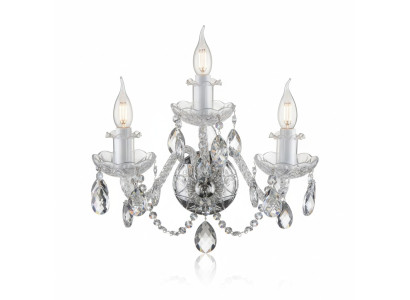 -Glas Kristall Wand Lampe Kron Leuchter Wohn Zimmer Beleuchtung Elite Bohemia