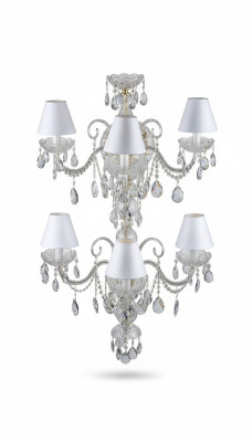 Tischleuchte Antik Stil Kronleuchte Tisch Lampe Kristall Lampen Leuchten Leuchte