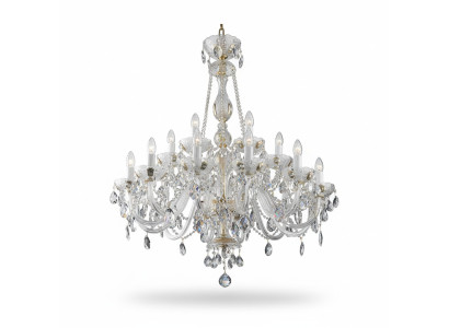 Kristall Hängeleuchte Kronleuchter Pendelleuchte Deckenlampe Elite Bohemia Lampe