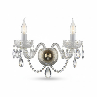 -Wandleuchte Bohemia Luster Antik Stil Kronleuchter Wand Lampen Wandlampe Neu