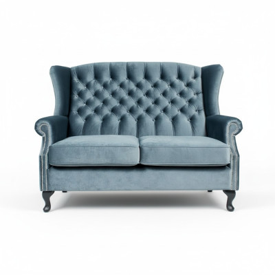 Sofa 2 Sitzer Chesterfield Polster Design Luxus Couch Sofas Ohrensessel