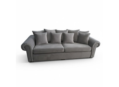 Sofa 3 Sitzer Chesterfield Polster Klassische Sofas Dreisitzer Textil Couchen