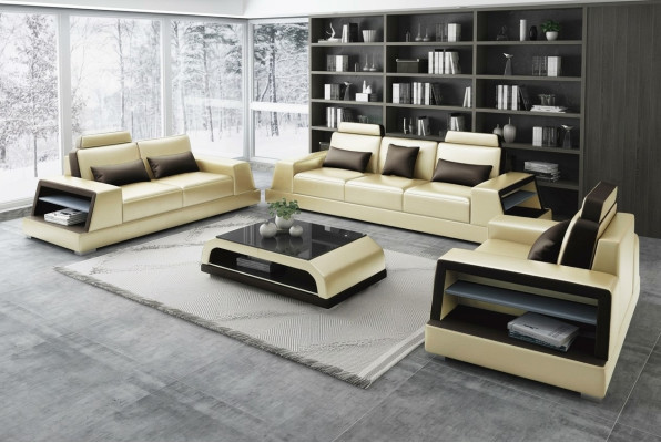 Design Couch Sofa Garnitur 3+2 Sitzer Sitz Polster Sofas Couchen Garnituren Neu
