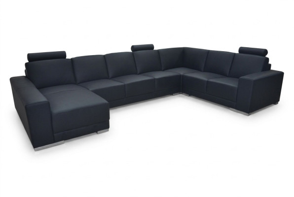 Eck Sofa Polster Eck Sofas Wohn Zimmer Landschaft Designer Couchen Textil + USB