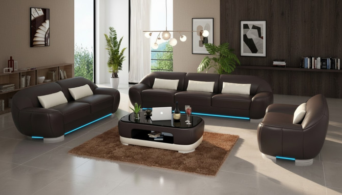 Sofagarnitur 3+2 Sitz Sofagarnitur Polstergarnitur Sessel Sofas Couch Garnituren